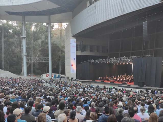 Comenzaron los conciertos de verano en viña del mar